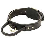 Advanced Leather Dog Collar With Extra Durable Handle for Pitbulls  Advanced Leather Dog Collar With Extra Durable Handle for Pitbulls