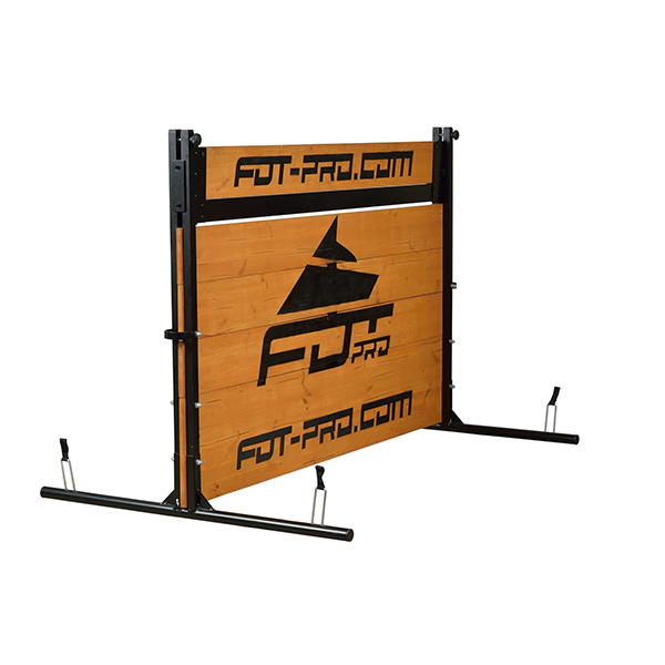 Adjustable Wooden Barrier for Safe Mondioring and Schutzhund Training