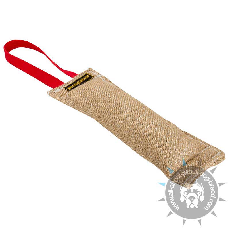 Strong Dog Bite Tug Jute Pet Chew Bite Toys Dogs Training 2