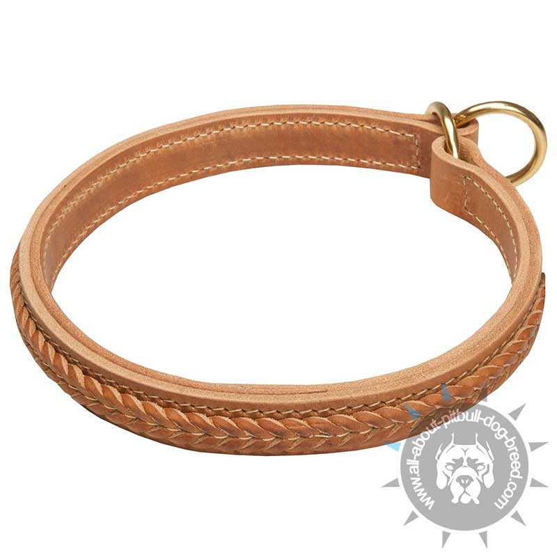 Braided Leather Collars